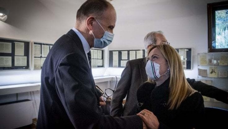 Enrico Letta e Giorgia Meloni