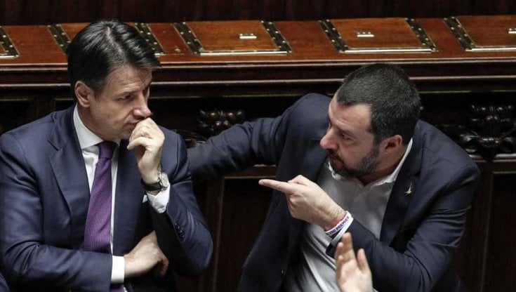 Giuseppe Conte e Matteo Salvini