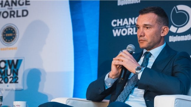 New York, le lacrime di Andry Shevchenko: "Piango per la mia Ucraina ma so che lotter&agrave; fino all'ultimo per la sua libert&agrave;"