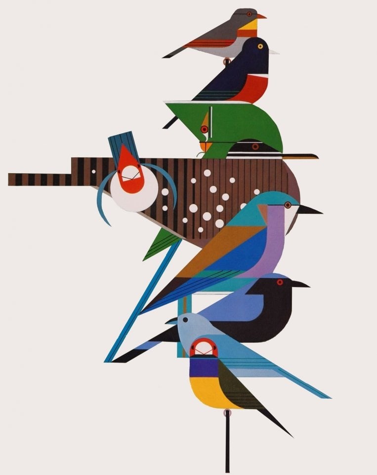 Gli animali illustrati di Charley Harper - la Repubblica