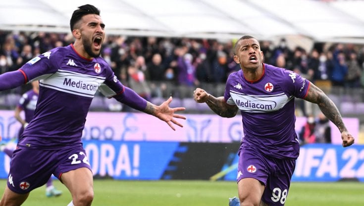 Gonzalez esulta dopo il gol