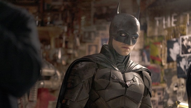 Robert Pattinson in The Batman (2022) (Jonathan Olley / &copy; Warner Bros. Entertainment)