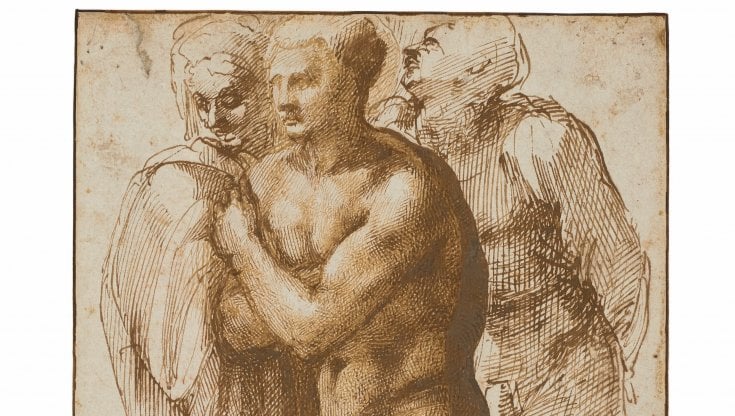 All'asta a Parigi un disegno inedito attribuito a Michelangelo