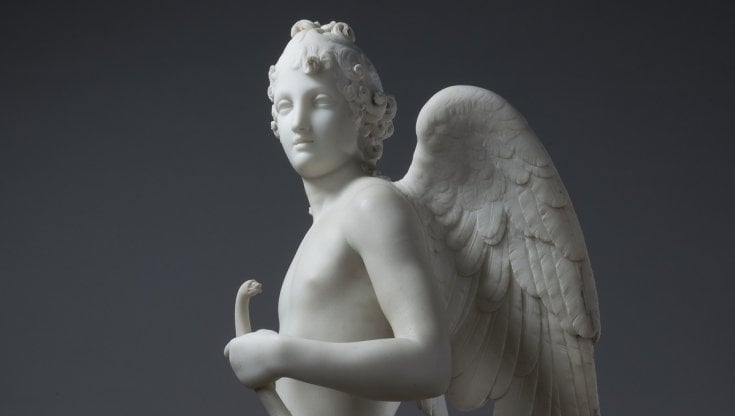 Antonio Canova, Amorino alato, opera dell'Ermitage di San Pietroburgo