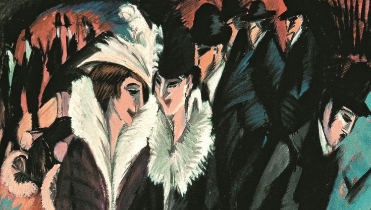 Ernst Ludwig Kirchner, Strada di Berlino (1913)