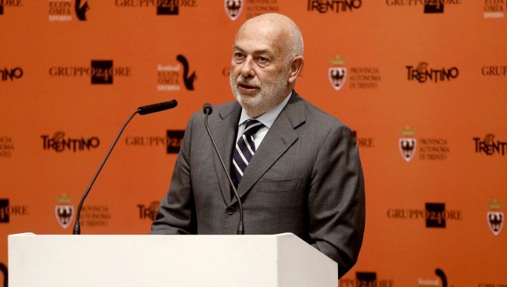 Il presidente del Gruppo 24 Ore Edoardo Garrone