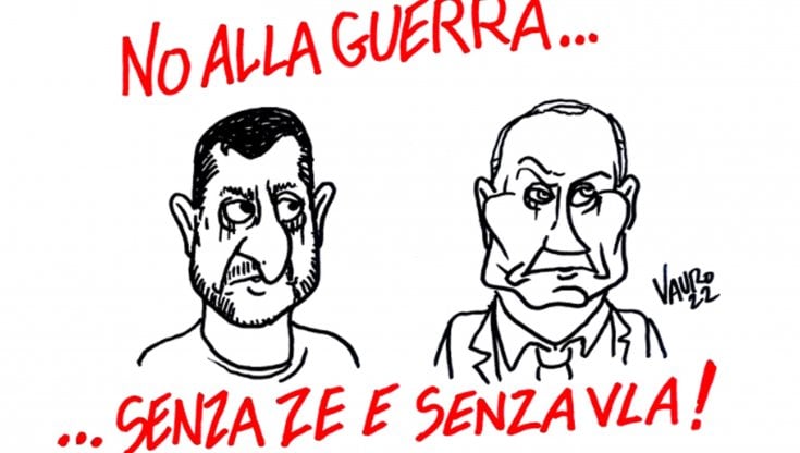 La vignetta di Vauro