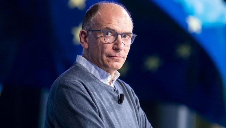 Il segretario del Pd, Enrico Letta