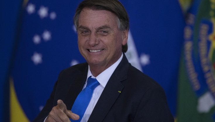 Il presidente brasiliano, Jair Bolsonaro