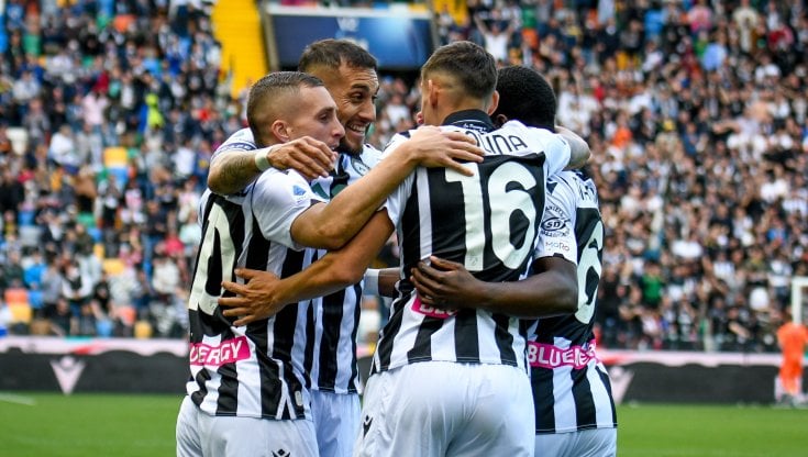 Festa Udinese: 4-1 all'Empoli