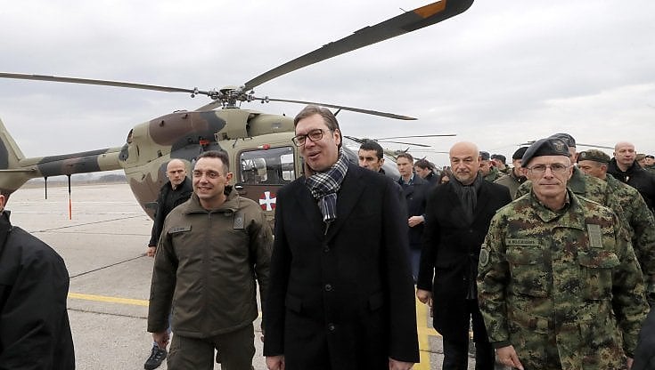 Il presidente della Serbia Vucic