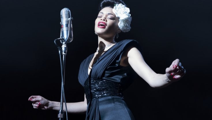 Andra Day nel film "Gli Stati Uniti contro Billie Holiday". Takashi Seid&nbsp; Paramount Pictures