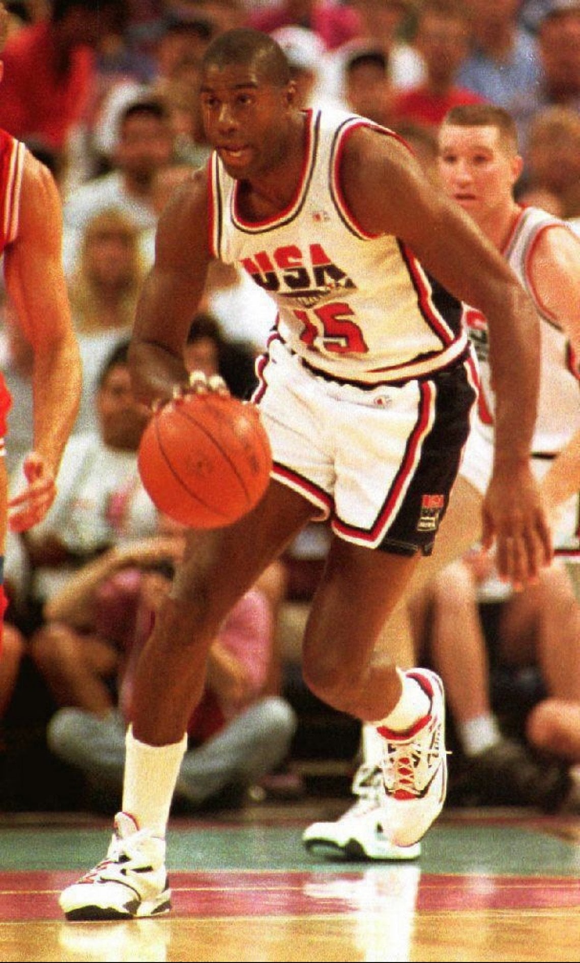 Magic Johnson alle Olimpiadi di Barcellona 1992