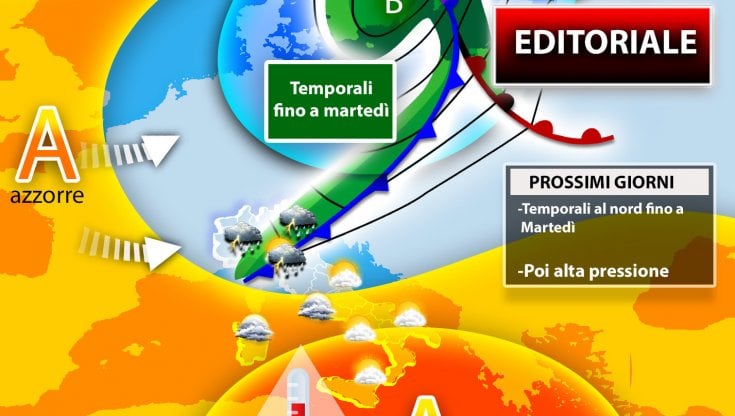 Previsioni meteo, ancora due giorni di tempo instabile poi sole su tutta l'Italia