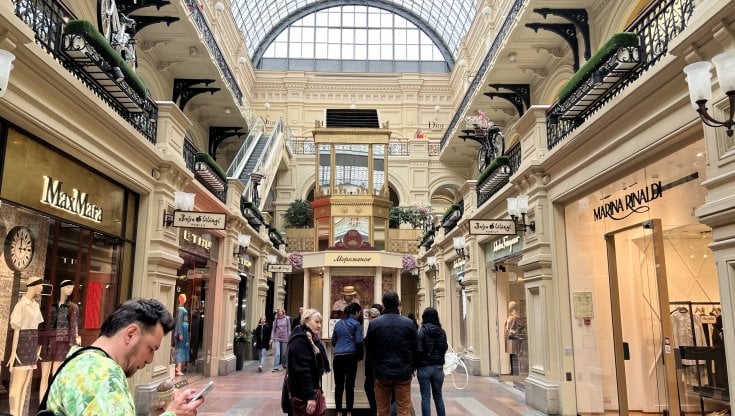 Il centro commerciale Gum a Mosca