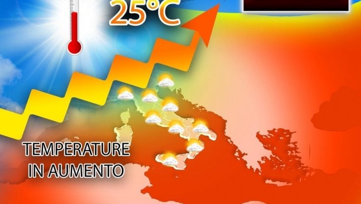 Previsioni meteo, sole e temperature in aumento fino al weekend