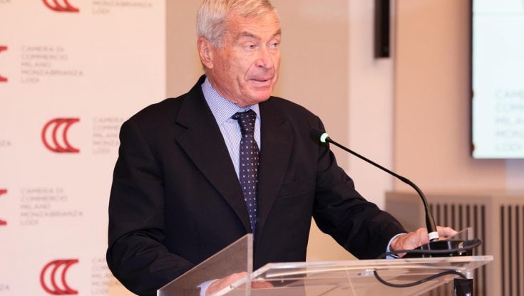 Il presidente di Confcommercio Carlo Sangalli
