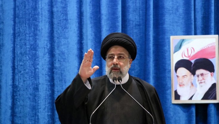 Il presidente iraniano Ebrahim Raisi 