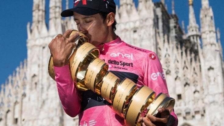 Egan Bernal vince il Giro a Milano