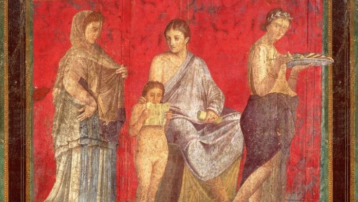 Affresco dalla Villa dei Misteri, Pompei