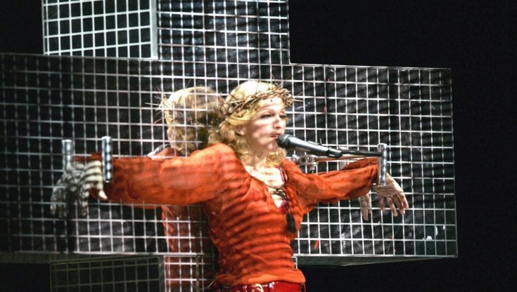 Madonna durante il 'Confessions tour' del 2006