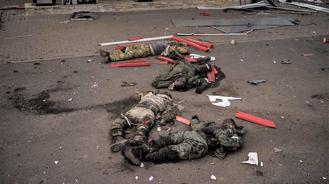 Periferia di Kharkiv. Foto di Felipe Dana / AP