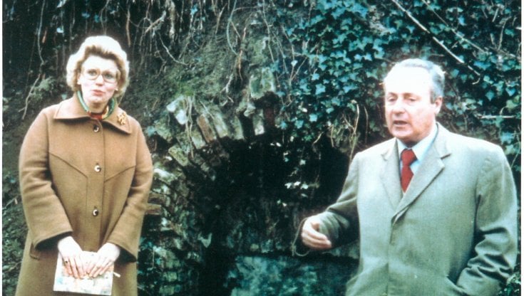 Portia Prebys e Giorgio Bassani