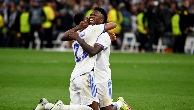 Rodrygo e Vinicius, due grandi protagonisti della rimonta del Real Madrid