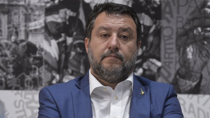 Il leader della Lega, Matteo Salvini