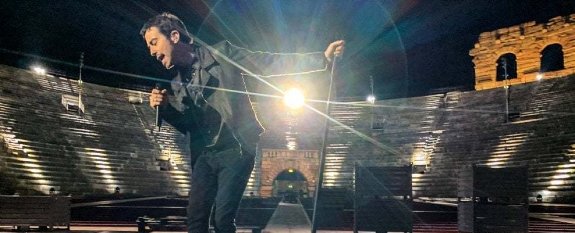 Diodato nel 2020 all'Arena di Verona