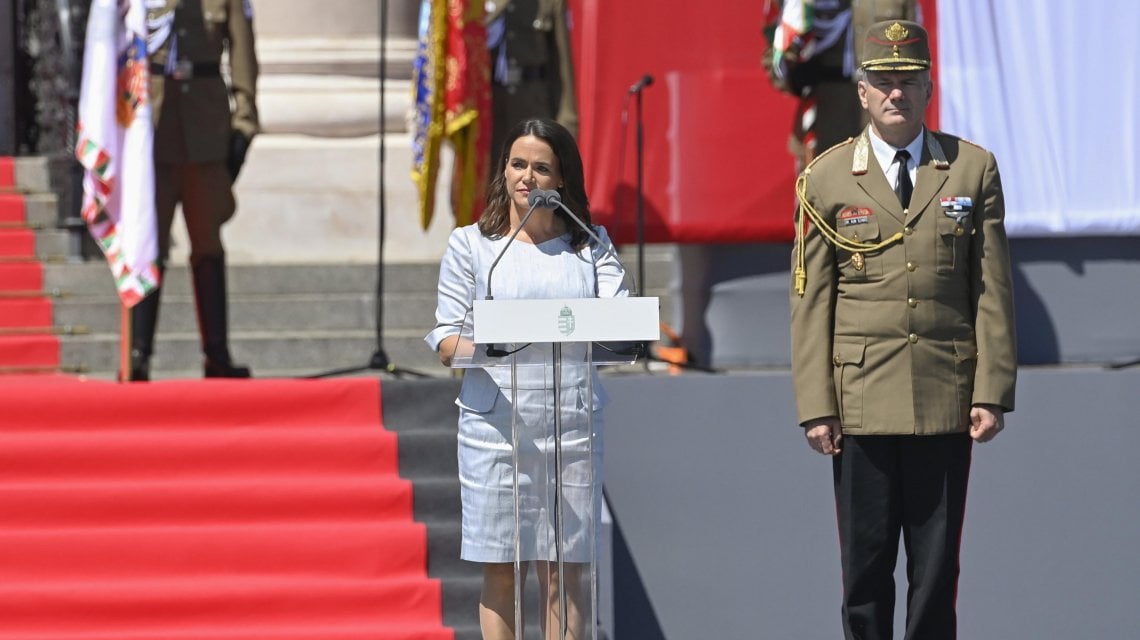 Katalin Novak, la presidente dell'Ungheria