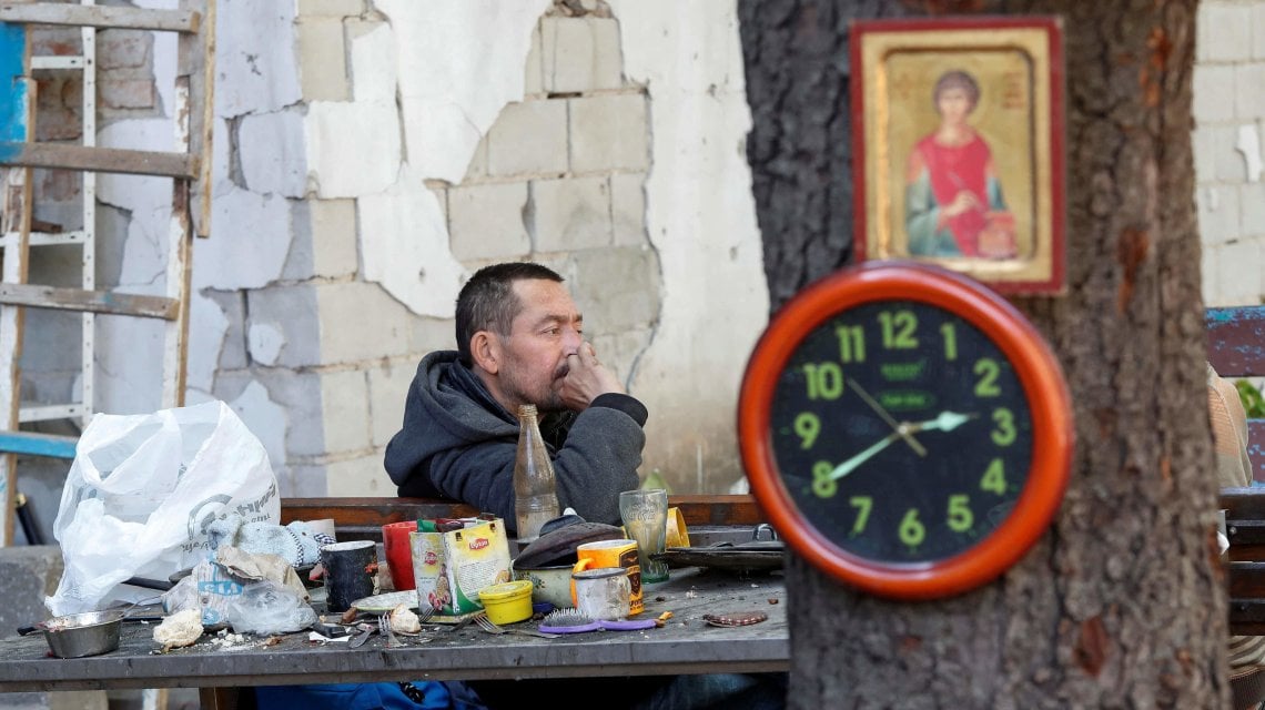 Mariupol. Foto di Alexander Ermochenko / REUTERS