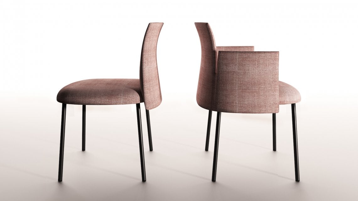 Poltroncina Ayra di Lema: una delle novit&agrave; che gli architetti Buratti presenteranno al Salone del mobile