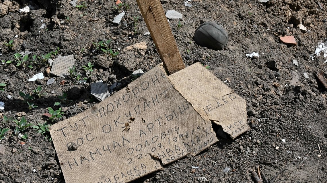 Villaggio di Mala Rogan, Kharkiv. Foto di Sergey Bobok / AFP