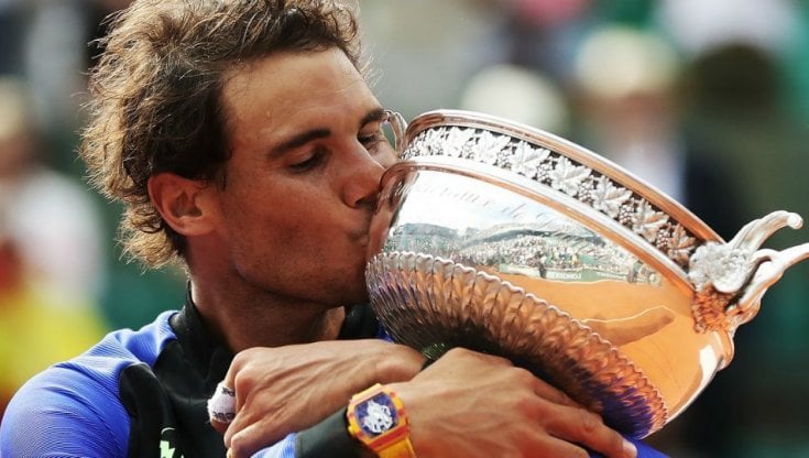 Rafa Nadal, vincitore del Roland Garros 2017