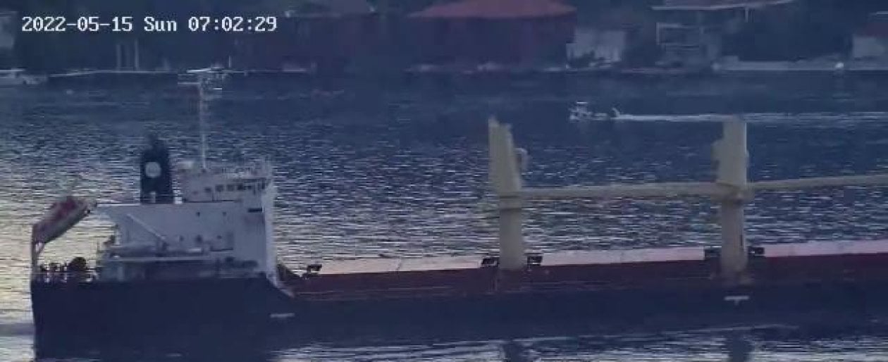 Un cargo siriano sorpreso a navigare nelle acque di Sebastopoli, secondo il Drm Journal bulgaro