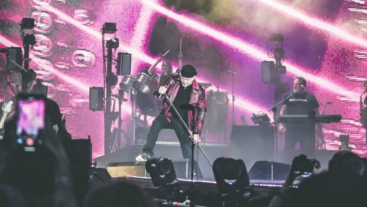 Vasco Rossi, in tour fino a fine giugno (Nicola Marfisi / AGF)