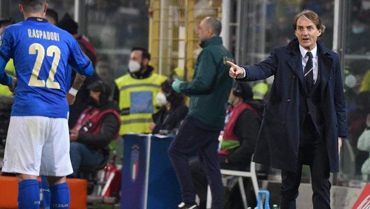 Il ct azzurro Roberto Mancini