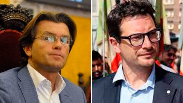 Pietro Vignali, Lega e FI e Michele Guerra, centrosinistra