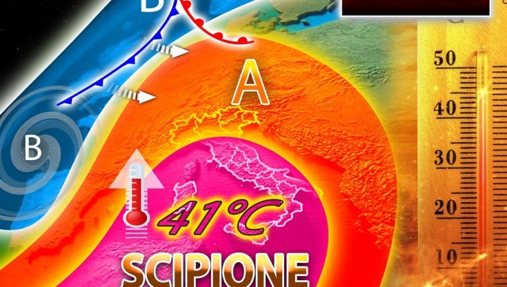 Previsioni meteo. Arriva Scipione l’Africano, l’anticiclone che porterà l’Italia a 41°C