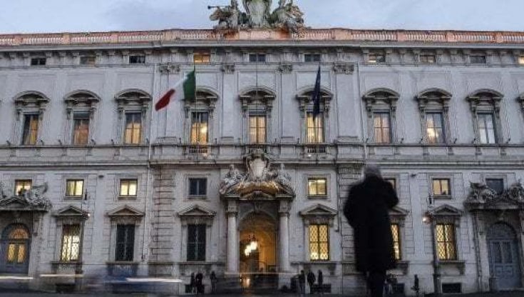 Il palazzo della Consulta