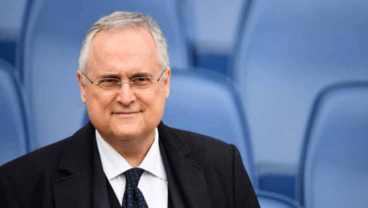 Claudio Lotito, presidente della Lazio