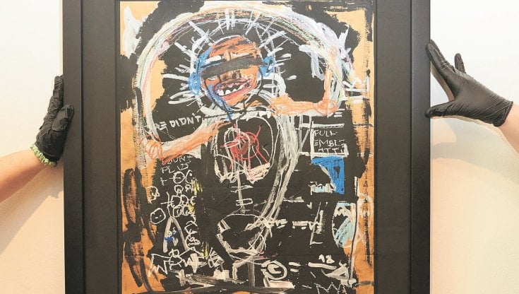 Uno dei 25 dipinti attribuiti a Basquiat di cui si contesta l'autenticit&agrave;