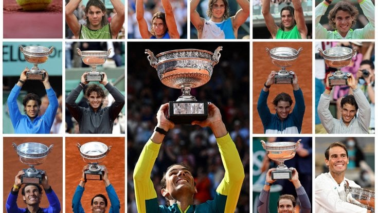 Rafa Nadal, i 14 volti del trionfo