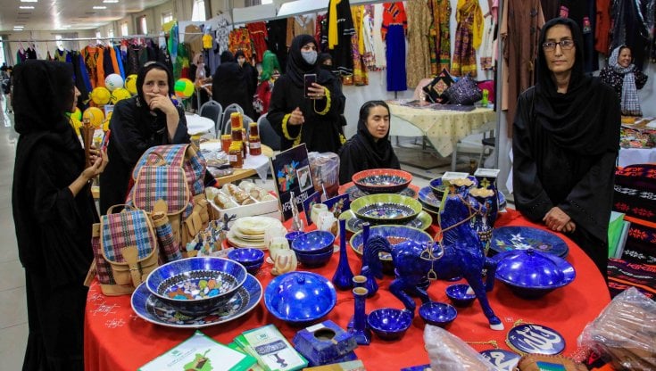 Tailors in Herat who sew women's clothing are concerned that their shops will be closed