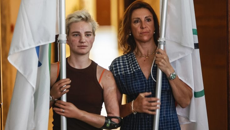 Bebe Vio e Deborah Compagnoni.