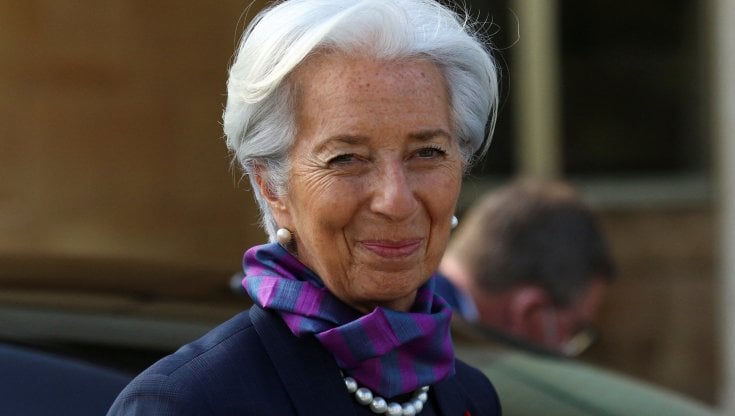 La presidente Lagarde