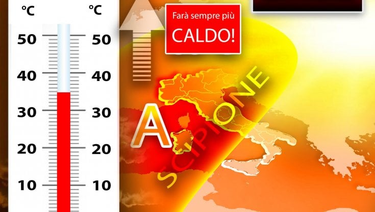 Dal weekend torna Scipione, l’anticiclone africano: farà sempre più caldo
