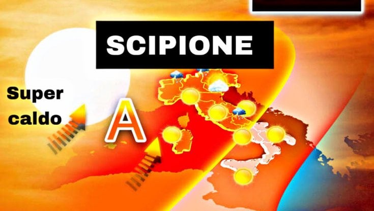 Previsioni meteo, avvio di settimana tra caldo in aumento e qualche temporale. Poi Scipione alla massima potenza