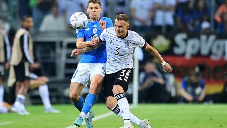 Raum duello con Barella